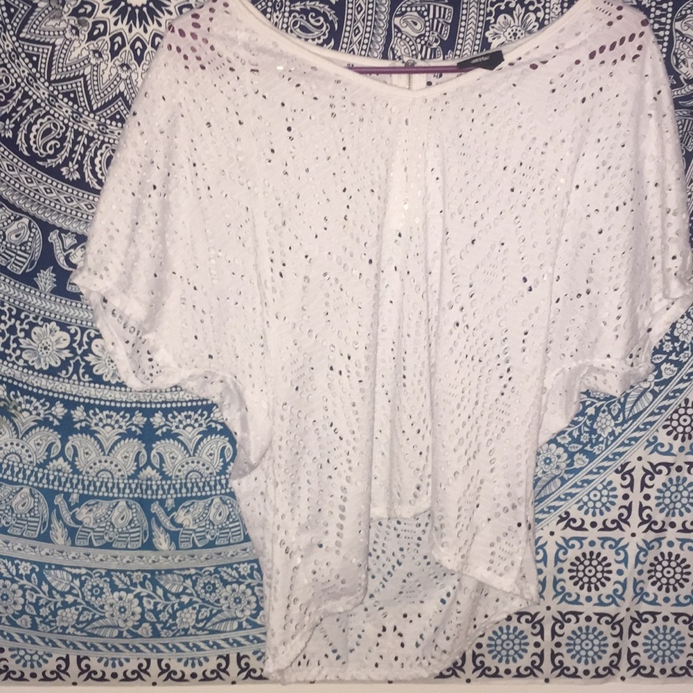 Swimsuit cover tee shirt